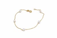 Pulsera Idee Preziose dal 1987 Mujer in Oro amarillo Perla IP.OK18G/177